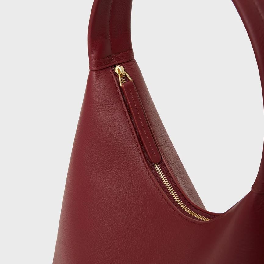 Women's Mansur Gavriel Soft Candy Shoulder Bags Burgundy | AU 8M71VP